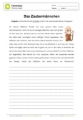 Fehlertext - Das Zaubermännchen Fehlertext - Das Zaubermännchen