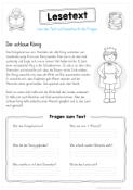 Lesetext 05 - Der schlaue König Lesetext 05 - Der schlaue König